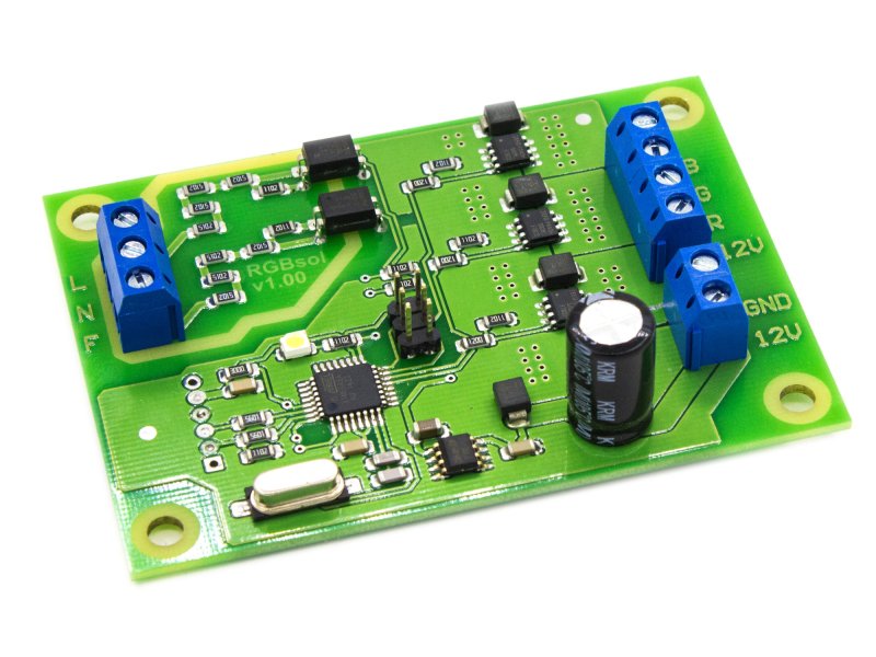Плата управления RGB подсветкой RGBsol_1.02