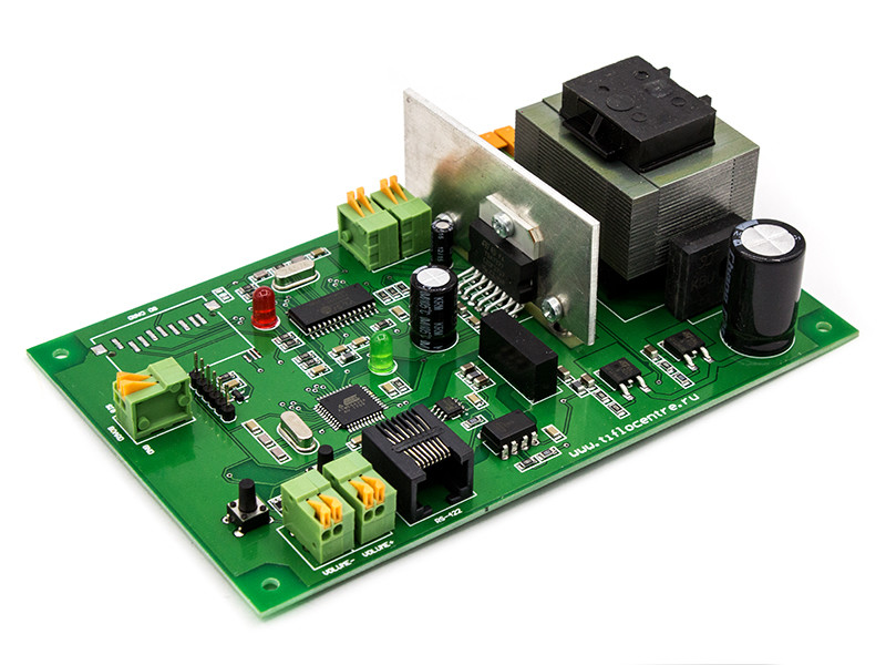 Устройство звукового и светового оповещения в здании