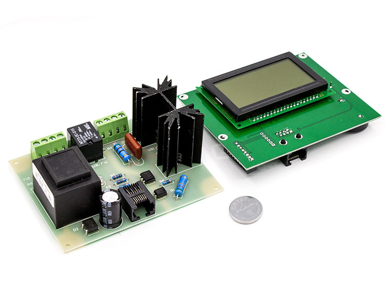 Комплект плат системы  управления аппаратом вакуумного массажа VVP_CPSP (VVP_CP_1.00 и VVP_SP_1.01)