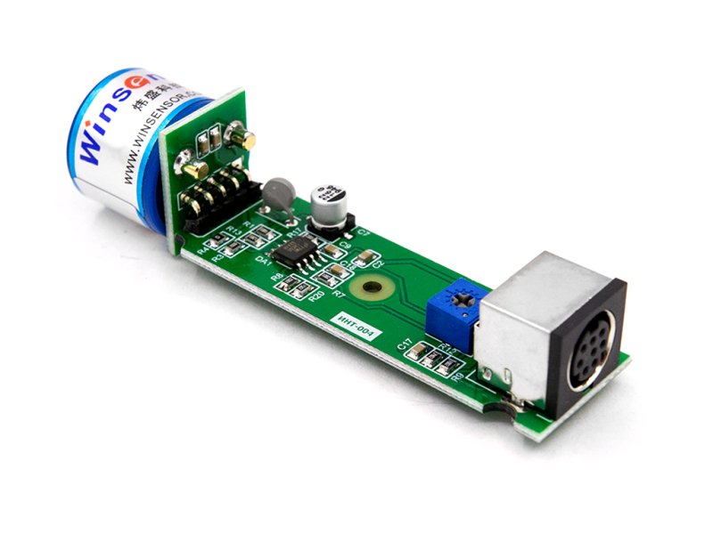 Электронная плата для датчика угарного газа с сенсором ME2-CO CO SchCOSensor_v1.00